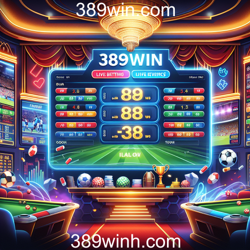 Apostas Ao Vivo: A Emoção em Tempo Real no 389win.com